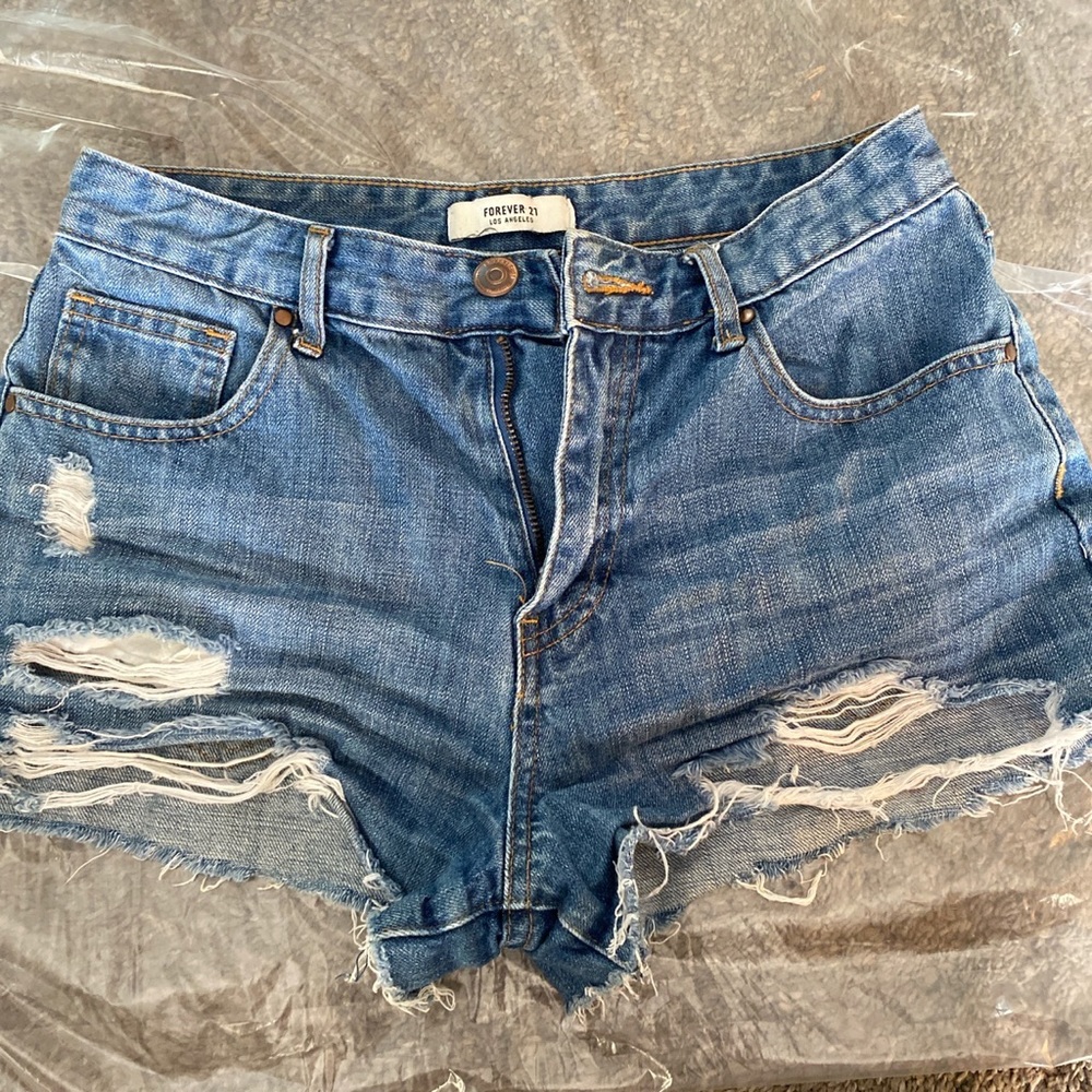 Forever 21 Low Waisted Shorts